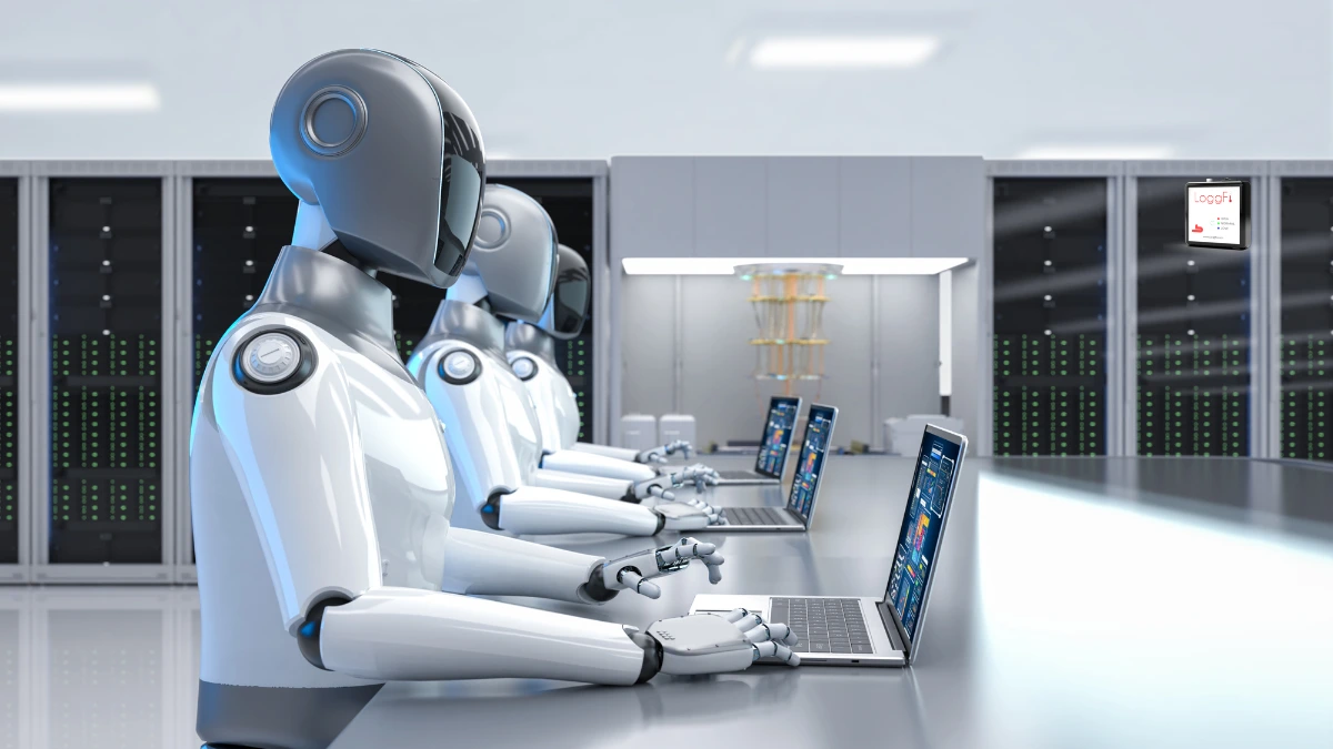 Loggfi AI and Machine Learning dashboard interface for cold chain monitoring